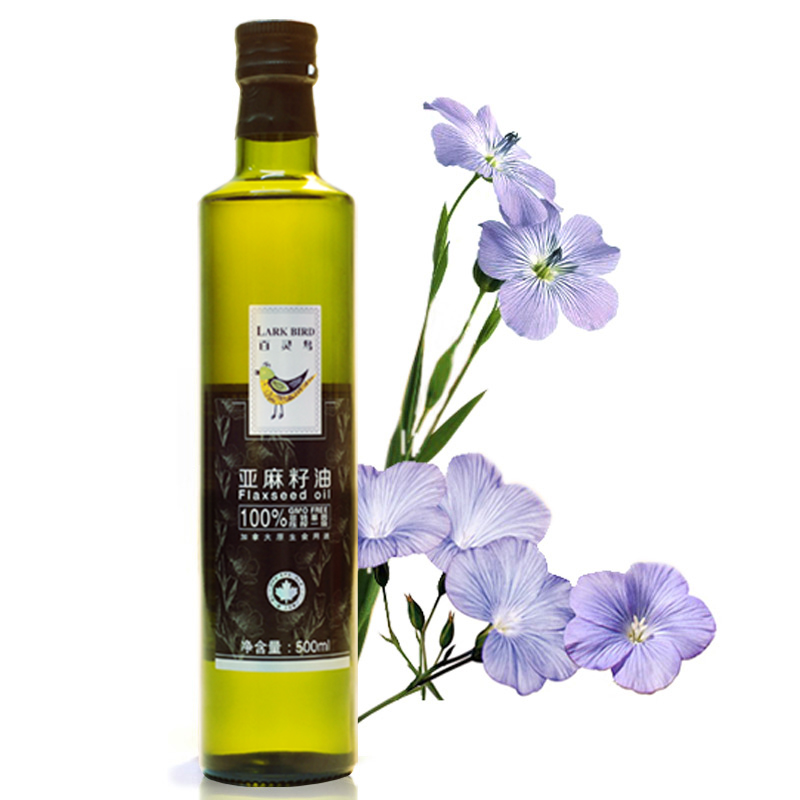百灵鸟亚麻籽油功效与作用_价格_炒菜用亚麻
