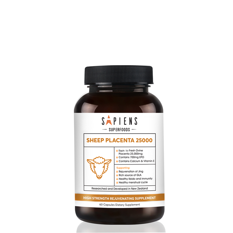 新西兰 sapiens 羊胎素精华软胶囊 60粒*瓶